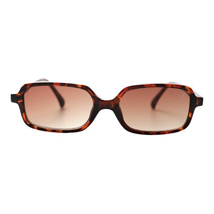 OC.CL.5802-5706.1  Oculos de Sol Feminino Chilli Beans Trend Quadrado Degrade Marrom  -1-